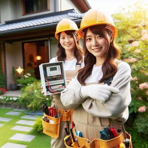 女性電気工事士